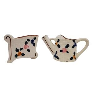 Creamer Pitcher and Sugar Holder  - 3"